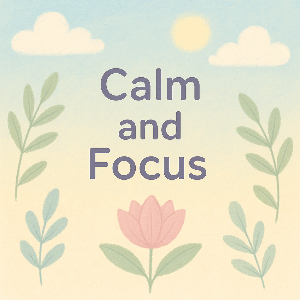 calm and focus